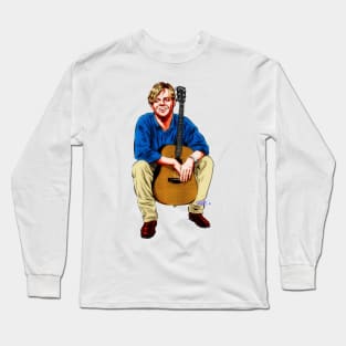 Pat Green - An illustration by Paul Cemmick Long Sleeve T-Shirt